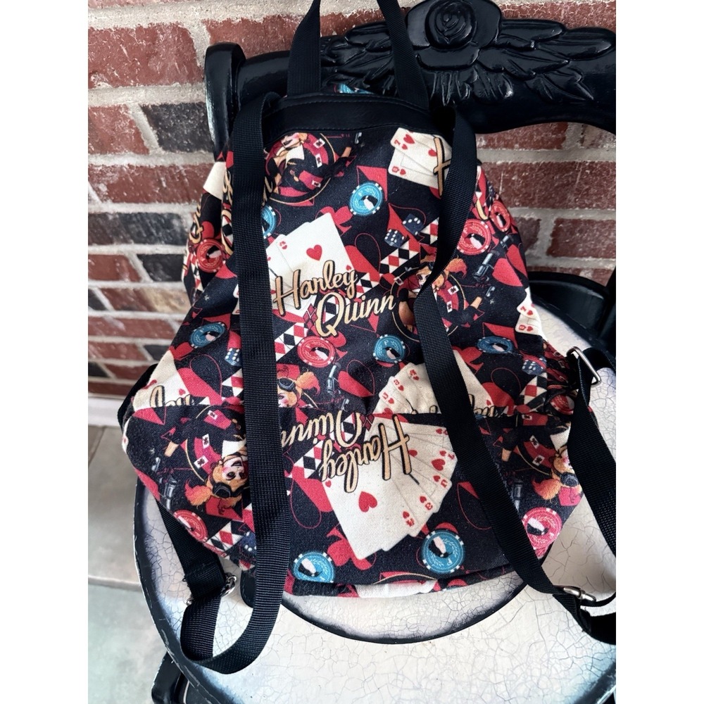 Harley Quinn Themed Backpack by DC Comics DC Comics Size: OS - Picture 3 of 12